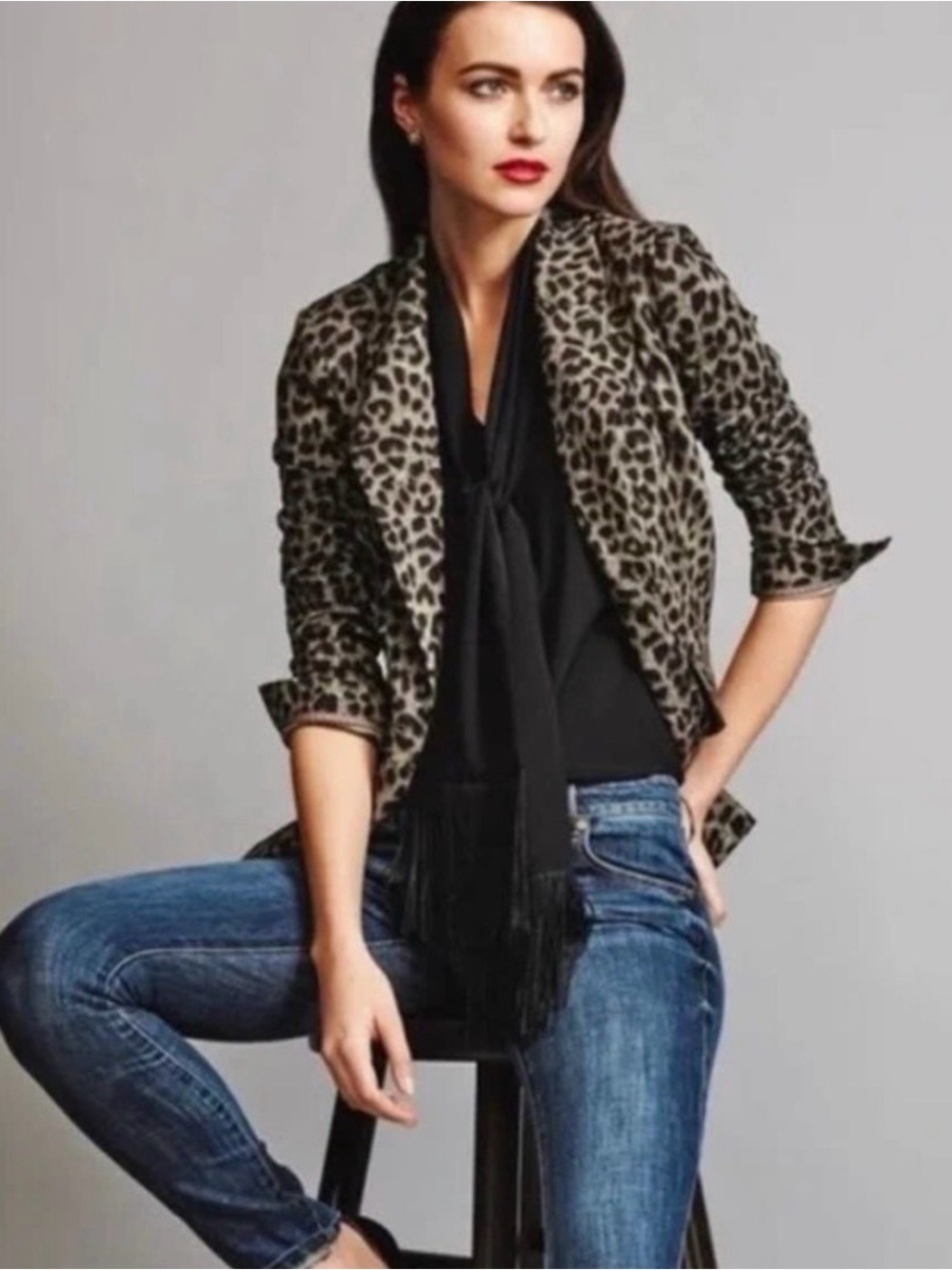 Cabi Jungle Jacket | Sleek Leopard Print Blazer | Fall 2017 Icon